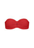 Cyell Scarlett Bandeau Strapless Bikinitop Rood