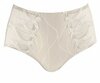 Elegante Louisa Bracq Julia Hoge Slip in ivoor met een zachte, corrigerende pasvorm, verkrijgbaar in maat 36 t/m 54.