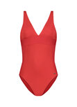 Cyell Scarlett Badpak met V-Hals Rood