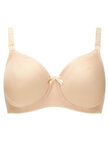 Freya Pure Voedingsbh Beige &ndash; comfortabele voedingsbh met voorgevormde cups en optimale ondersteuning.