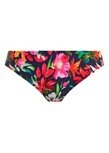Freya Kailua Shores Midnight Bikini Brief &ndash; tropisch bikinibroekje met medium bedekking en zachte, comfortabele pasvorm.