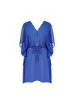 Fantasie Nauru Kaftan Donkerblauw &ndash; Luchtig &amp; Elegant Stranditem