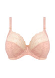 Elomi Lucie Plunge Bh Pale Blush &ndash; Lichte stretchkant &amp; stevige ondersteuning t/m cup O