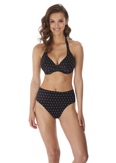 Freya Jewel Cove High Waist Bikinislip Zwart