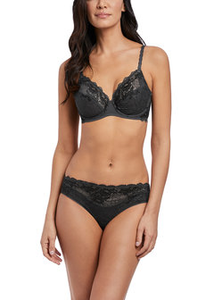 Wacoal Lace Perfection Slip Charcoal WE135005CHL