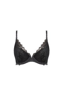 Wacoal Lace Perfection Push-up Bh Charcoal WE135003CHL