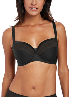 Fantasie Illusion Side Support Bh Zwart