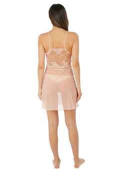 Wacoal Lace Perfection Chemise Cafe Cr&egrave;me