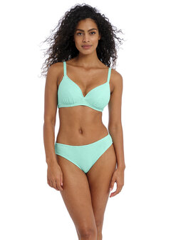 Freya Ibiza Waves Plunge Bikinitop Lichtblauw