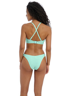 Freya Ibiza Waves High Leg Bikinislip Lichtblauw