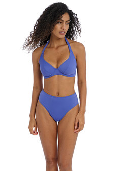 Freya Jewel Cove Halter Bikinitop Blauw