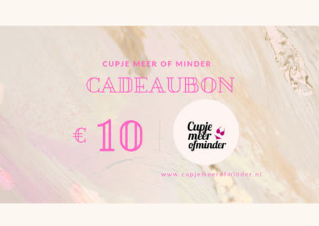 Cadeaubon 10 euro