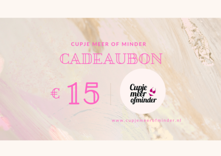 Cadeaubon 15 euro