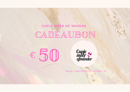 Cadeaubon 50 euro