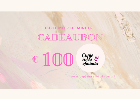 Cadeaubon 100 euro