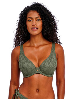 Freya Nomad Nights High Apex Bikinitop Groen