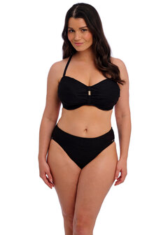 Fantasie Beach Waves Bandeau Bikinitop Zwart