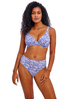 Freya Ocean Breeze High Apex Bikinitop Denim