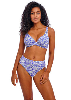 Freya Ocean Breeze High Waist Bikinislip Denim