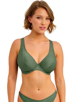Freya Arizona Wave High Apex Bikinitop Fern