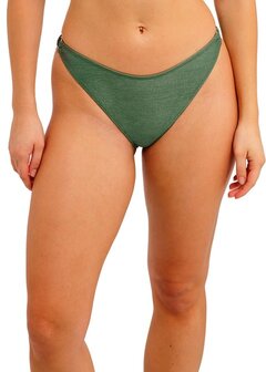 Freya Arizona Wave High Leg Bikinislip Fern