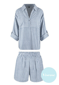 Lingadore Shortama Legion Blue Stripe 