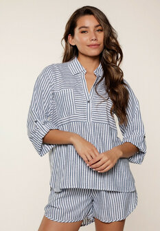 Lingadore Shortama Legion Blue Stripe 