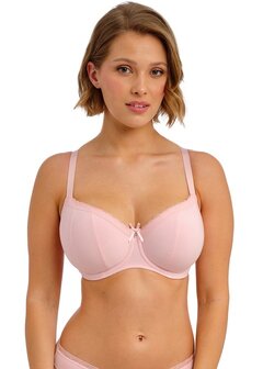 Freya Flirt Pink Frost Uw Padded Half Cup Bra &ndash; zachte half cup bh met subtiele details en dagelijkse comfortondersteuni