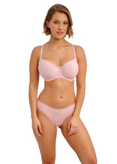 Freya Flirt Pink Frost Uw Padded Half Cup Bra &ndash; zachte half cup bh met subtiele details en dagelijkse comfortondersteuni