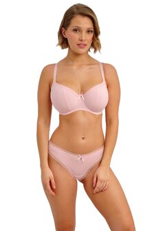 Freya Flirt Pink Frost Brief &ndash; zachte, comfortabele slip in een frisse roze tint met subtiele details.