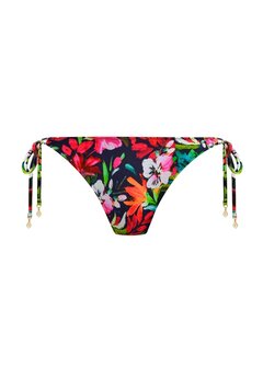 Freya Kailua High Leg Strikbroekje &ndash; hoog uitgesneden bikinibroekje met striksluiting en een flatterende, tropische look