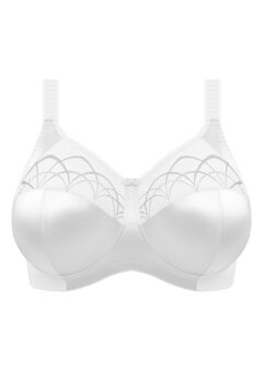 Elomi Cate Beugelloze Bh Wit &ndash; Comfort &amp; Stevige Ondersteuning Zonder Beugel