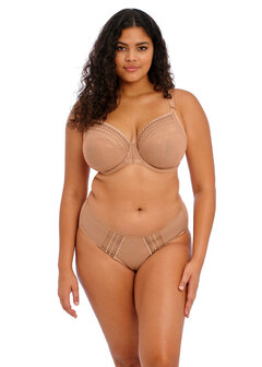 Elomi Matilda Plunge Bh Caf&eacute; Au Lait &ndash; Iconische Pasvorm &amp; Stevige Ondersteuning