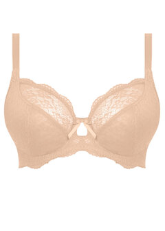 Freya Fancies Plunge Bh Natural Beige &ndash; Diepe Halslijn &amp; Comfortabele Pasvorm