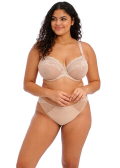 Elomi Charley Plunge Bh Beige &ndash; Stevig &amp; elegant