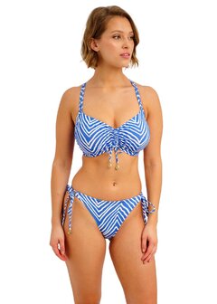Freya Fiji Falls Bralette Bikinitop Blauw &ndash; Comfortabele bralette &amp; ondersteuning t/m cup 