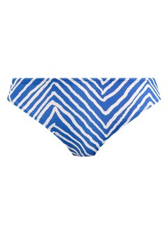Freya Fiji Falls Bikinislip Blauw &ndash; Klassieke pasvorm &amp; luxe print t/m maat XXL