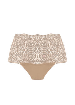 Fantasie Lace Ease Hoge Slip Beige | Luxe High Waist Slip