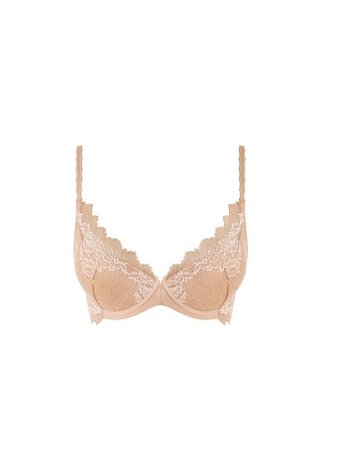 Wacoal Lace Perfection Push-up Bh Cafe Creme