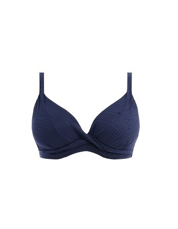 Fantasie Ottawa Plunge Bikinitop Donkerblauw Ink