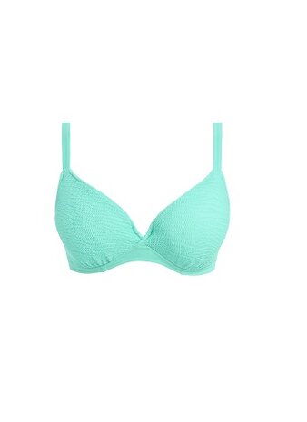 Freya Ibiza Waves Plunge Bikinitop Lichtblauw