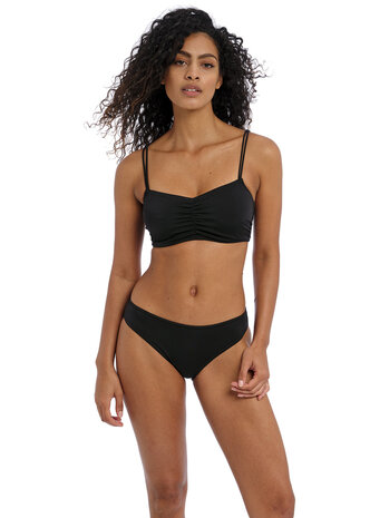 Freya Jewel Cove Bikinislip Effen Zwart