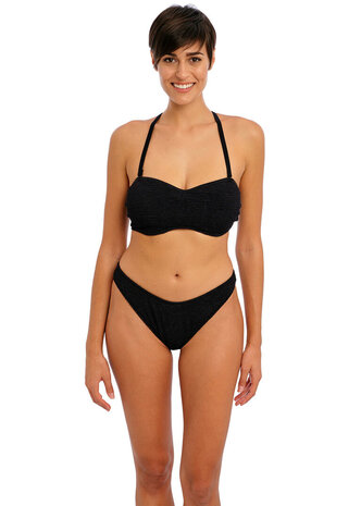 Freya Ibiza Waves Bandeau Bikinitop Zwart