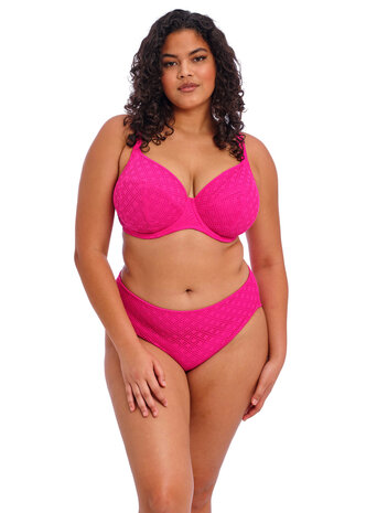 Elomi Bazaruto Plunge Bikinitop Roze