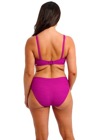 Fantasie Beach Waves Bandeau Bikinitop Fuchsia