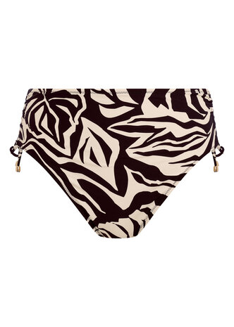 Fantasie Aruba Nights High Waist Bikinislip Black and Cream