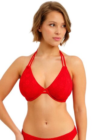 Freya Nomad Nights Halter Bikinitop Rood