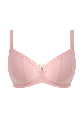 Freya Flirt Pink Frost Uw Padded Half Cup Bra &ndash; zachte half cup bh met subtiele details en dagelijkse comfortondersteuni