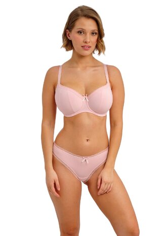 Freya Flirt Pink Frost Uw Padded Half Cup Bra &ndash; zachte half cup bh met subtiele details en dagelijkse comfortondersteuni