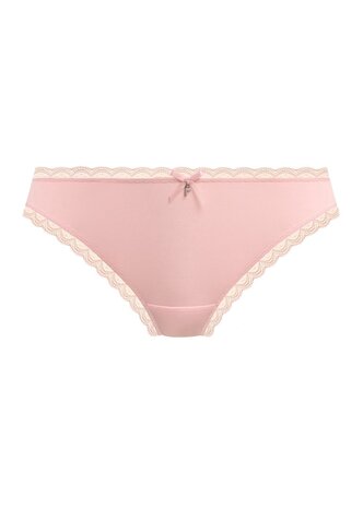 Freya Flirt Pink Frost Brief &ndash; zachte, comfortabele slip in een frisse roze tint met subtiele details.
